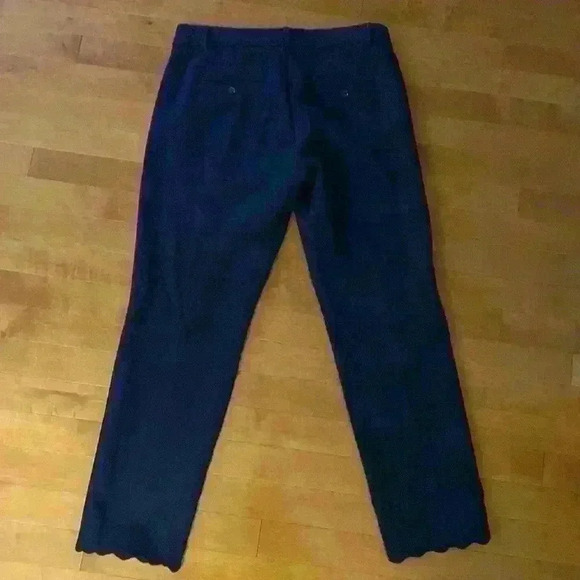 Beautiful Banana Republic Navy Avery Pant with Scallop Hem - Picture 5 of 5